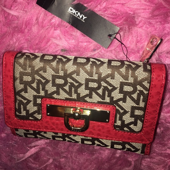 DKNY Monogram Wallet - Picture 2 of 9